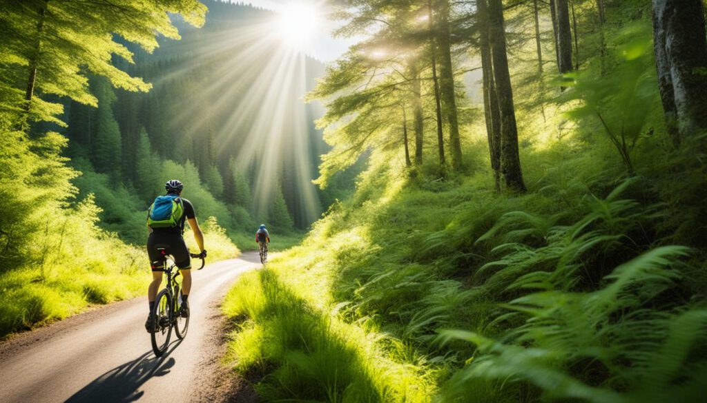 Bikepacking in der Natur
