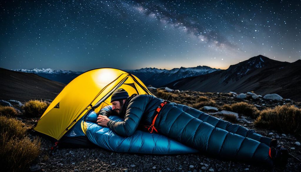 Schlafsack Bikepacking