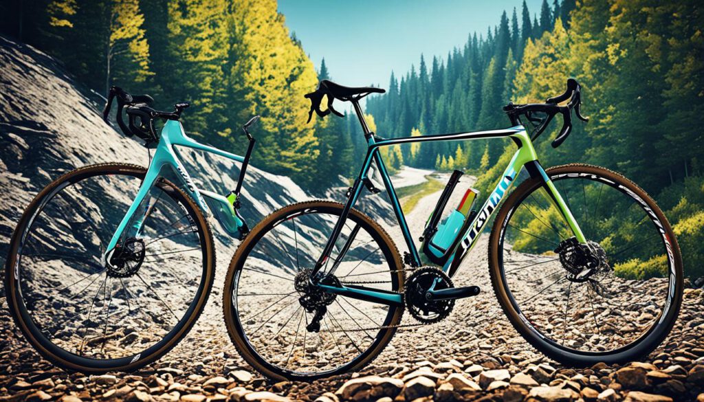 Unterschiede zum Cyclocross- und Rennrad