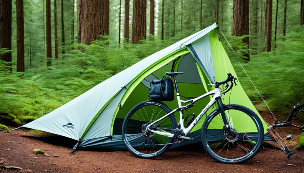 größe bikepacking zelt