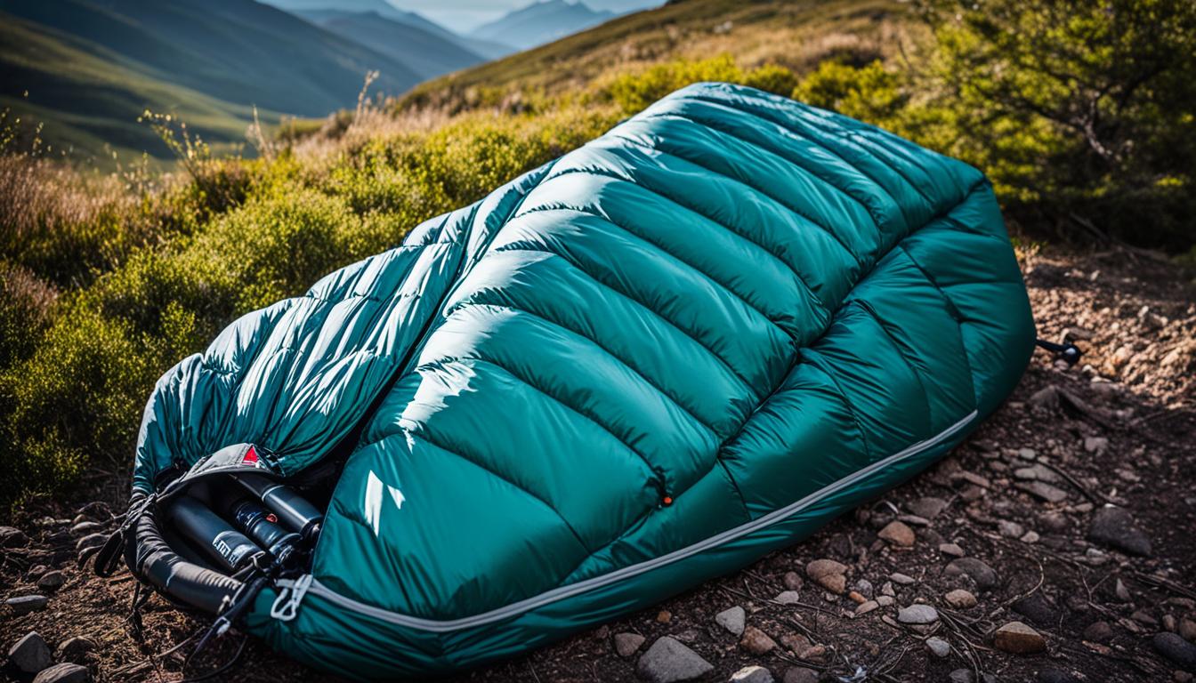 schlafsack bikepacking