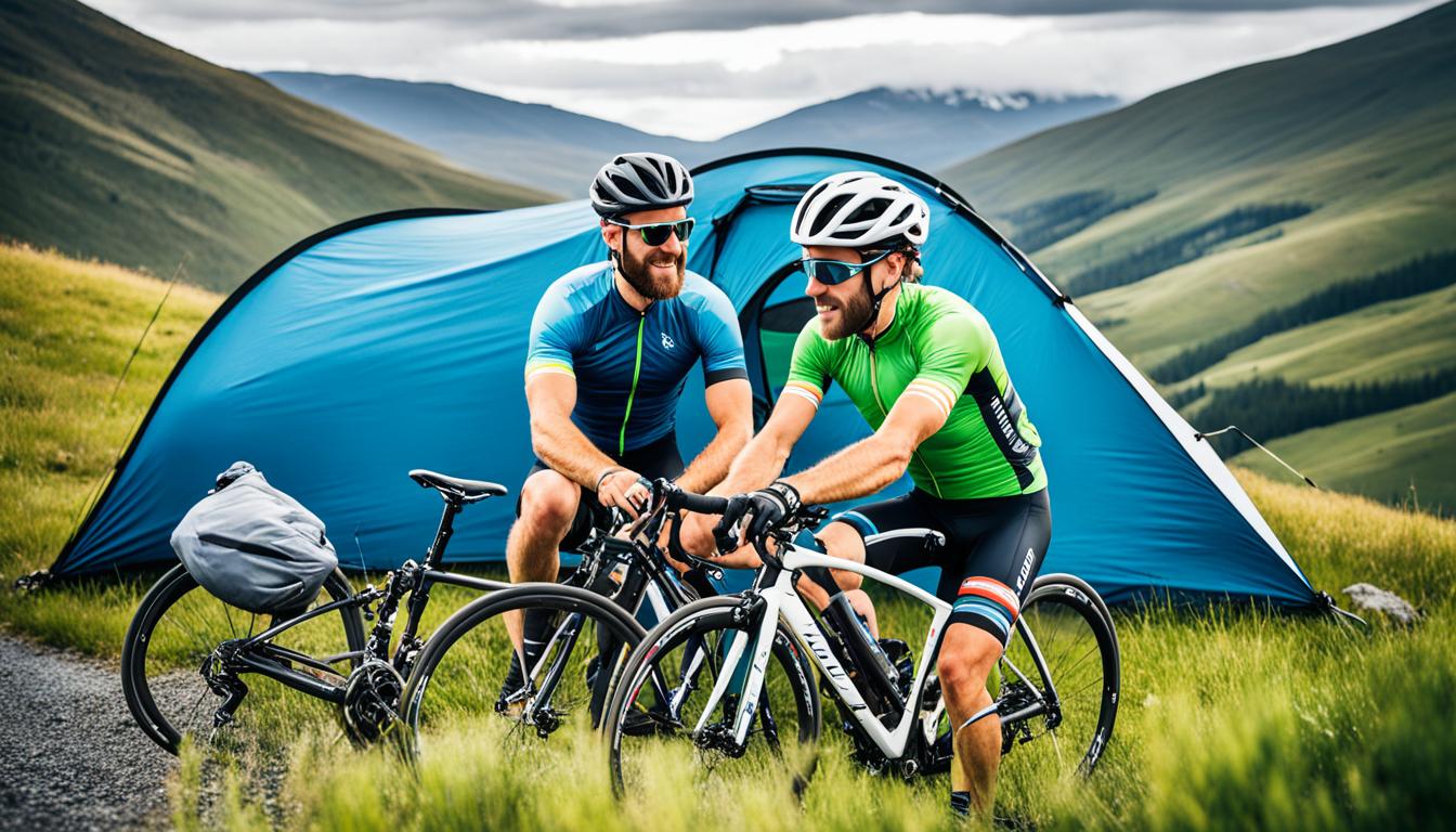 zelt fahrradtour